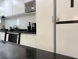 Apartamento Vista Mar Mirim 2 Dormitorios suite com Wifi para até 8 pessoas 1 vaga de estacionamento - 4