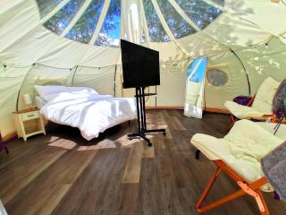 Starlit Riverfront Glamping Suite AC, WiFi, Games - Fredericksburg - 3