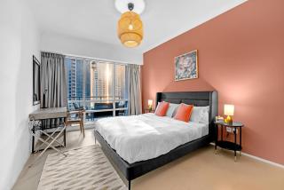 Magic Marina Views & Luxury Stay- 1BDR Apartment- 3mn to JBR & Tram- Al sahab tower - 6