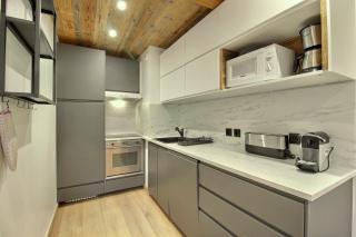 ARC 1950 - Appartement 8 personnes Duplex Cheminée - ski aux pieds - Sauna, Hammam, Jacuzzi, Piscine - 2