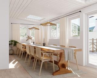 Harmony Homes - Le Chalet Rouge - Indoor Pool Sauna & Spa - 6