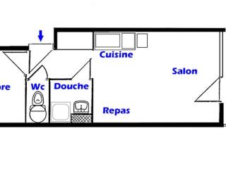 Appartement 2 Pièces impeccablement entretenu, balcon sud, stationnement, Wifi, 2 étoiles - FR-1-293-144 - 5