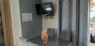 Très beau Mobil Home 40 m2 3Ch - Camping 4 étoiles Les Charmettes 370- proche FUN ZONE - 5