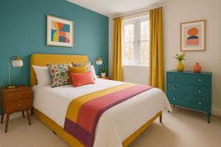 Bright and Stylish Room 2 mins from station - 0