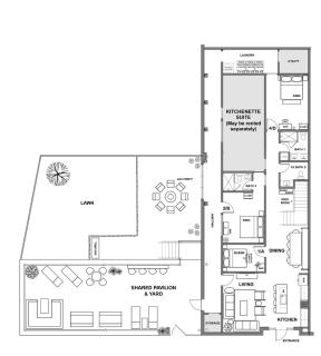 3 Bedroom Industrial Loft, shared Pavilion & Yard - 9