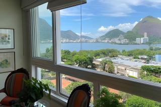 Leblon 2 qtos com WI-FI, vaga e vista para a Lagoa - 9