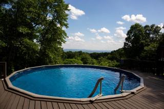Scenic A-Frame - Pool, Hot Tub & Panoramic Views - 0
