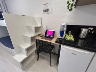 Oka Bauhaus - loft econômico para 4 hóspedes no coração de pinheiros e vila madalena - 3
