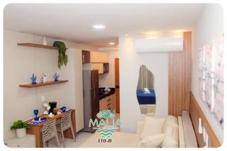 Flat Completo em condomínio estrutura resort - frente piscinas centrais - Muro Alto-PE - 2