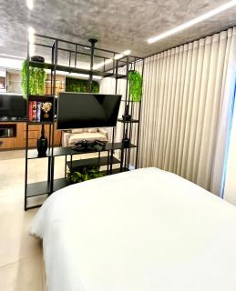 Lindo flat em prédio luxuoso - Excelente localização - 1