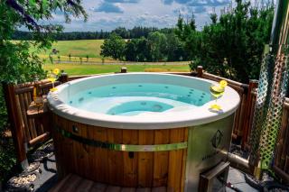 Chalet Bamboo-Garden am Hengstberg bei Dresden - 8