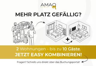AMAO Brown - City Center - 85 m2 - King-Size Bed - Private Parking - Storchenturm - bis 10 Pers 2Whg - 1