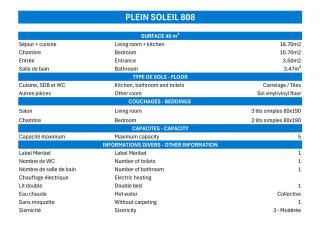 Résidence Plein Soleil - APPARTEMENT AVEC BELLE VUE SUR LES PISTES, AVEC LAVE-LINGE MAE-7607 - 2