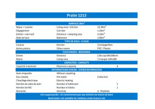 Résidence Pralin - CHARMANT STUDIO SUR LES PISTES - PROCHE DES COMMERCES MAE-7403 - 1