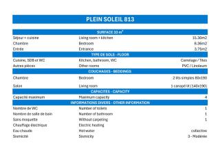 Résidence Plein Soleil - RESIDENCE DE QUALITE, BEL APPARTEMENT MAE-7424 - 2