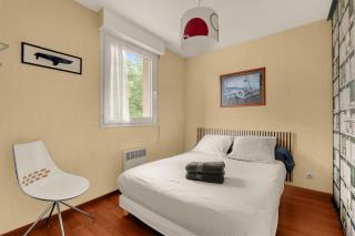 Le Jardin des Muses - T3 climatisé avec terrasse, Piscine et Parking - 3