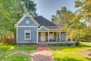 Walk to McDonough Square Historic Home with Yard! - 0
