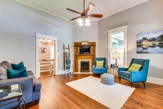 Walk to McDonough Square Historic Home with Yard! - 5