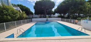 Studio 7 mn mer, refait neuf, cosy, parking, piscine - 6