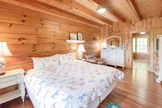 Lazy Dog Log Cabin, Hot Tub, Fishing Lake, New River Access, Foosball - 1