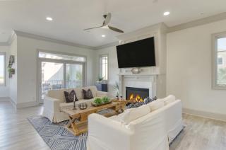 Sleeps 38 2 Homes Steps to the Beach Private Pool HotTub Game Room Views - 3