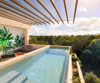 Tulum Jungle Penthouse - Private Rooftop Pool - 9