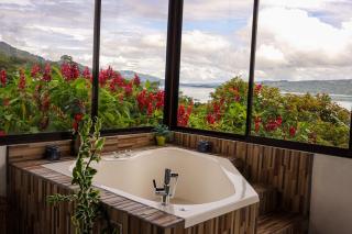 Volcano & Lake View Oasis with Scenic Tub - 8