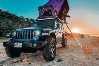 Island Getaway Camper Cozy Rooftop Tent - 5