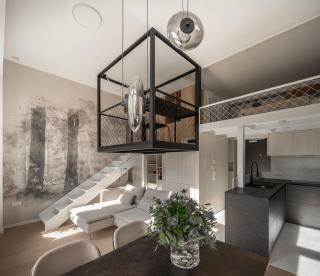 Designer Loft Apartment Holešovice, Parking, Balcony - Praag - 5