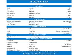 Résidence Grand Bois A - CONFORTABLE 2 PIECES + CABINE, SKIS AUX PIEDS ET PROCHE DES COMMERCES MAE-2014 - La Tania - 1