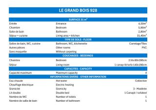 Résidence Grand Bois A - CONFORTABLE 2 PIECES, SKIS AUX PIEDS ET PROCHE DES COMMERCES MAE-2134 - 4