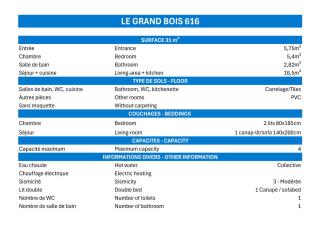 Résidence Grand Bois A - CONFORTABLE 2 PIECES, SKIS AUX PIEDS ET PROCHE DES COMMERCES MAE-2194 - 3