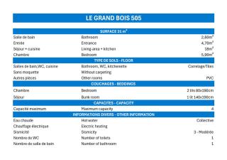 Résidence Grand Bois B - CONFORTABLE 2 PIECES, SKIS AUX PIEDS ET PROCHE DES COMMERCES MAE-3334 - 3