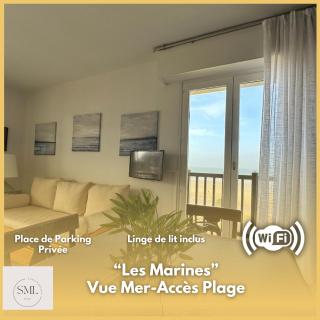 Les Marines-Vue mer & plage Cabourg - 0