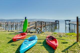 Hot Tub, Views and Dock! Playful Home on Clear Lake - 8