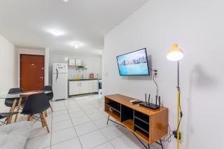 Apto 250m Praia I Piscina com vista Mar I Garagem 603 - 1