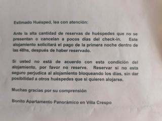 Bonito Apartamento Panoramico en Villa Crespo - 7
