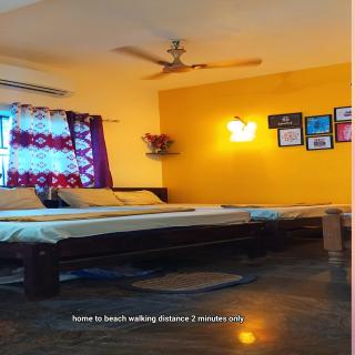 Arundekar Home Stay In 2 Minutes Walk Beach AC Room - 6