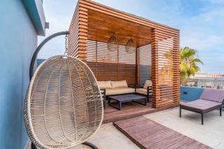 Design Art Gallery Apartment Marrakech swimming pool on the Roof - 9