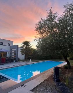 Villa 5 chambres cosy calme JACUZZI & PISCINE Privés Châteaux de la Loire Amboise - 7