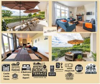 Appart 10personnes Terrasse vue Loire, Parkings Voitures Vélos,10min Centre Blois,40min Zoo Beauval - 5