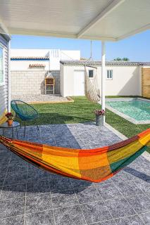 Casa con piscina privada, WiFi y barbacoa en El Palmar, a solo 5 minutos andando de la playa - 0
