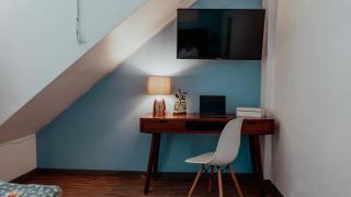 Estilo y confort Apt Aire acondicionado y Terraza y Estudio - 9