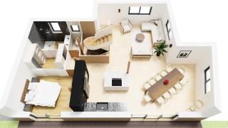 Chalet L'oree - Chalet 12 personnes exposé Sud MAE-7953 - 3