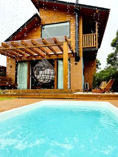 Casa com Banheira, Piscina e Quadra de Areia - 9