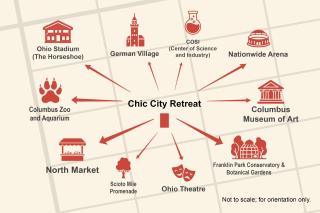 Chic City Retreat 93J For 2 - 5