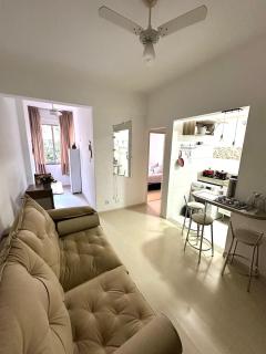 Apartment with bedroom and living room on Ipanema beach - 0