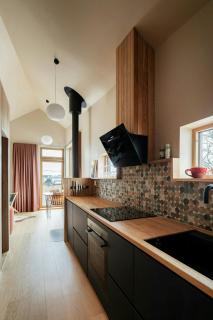 Modern Tinyhouse With Views Over Skrova Harbour - 8