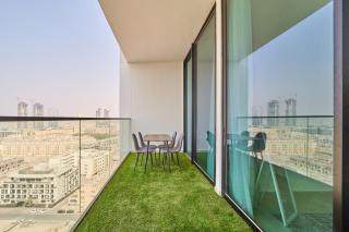 FAM Living Minimalist 1BR Gem in Binghatti Amber - 9