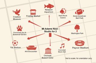 Mt Adams Nest - Studio for 2 - Cincinnati - 5